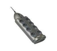 Voltman Parasurtenseur Infosec IN861273 8 prises avec protection Tel/Fax/Modem