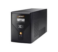 INFOSEC X3 EX LCD USB 1600 - Onduleur - CA 110-120/220-240 V - 1600 VA - 9 Ah - USB - connecteurs de sortie : 4