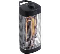 Infrarouge : Colonne de radiateurs infrarouges, pour intérieur et extérieur, avec oscillation, 600/1200 W, IPX4 (chauffage d'appoint, radiateur infrarouge, pieds)