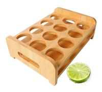 INFTYLE Ensemble de verres à shot avec 12 trous - Support de service pour tequila, whisky, brandy, vodka, rhum, fête, club, bar, maison, spiritueux, cadeau de dégustation (plateau uniquement, tasses