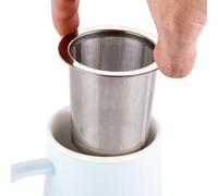 Infuseur À Thé En Acier Inoxydable 304, Passoire À Mailles Fines | Le Filtre À Mailles Fines Piège Les Feuilles Et Le Marc En Vrac, Multi-Usâge Pour Le Thé, Le Café Et Les Jus