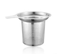 Infuseur à thé en acier inoxydable extra petit pour feuilles en vrac, herbes, épices - Boule filtrante anti-fuite pour pot en verre bouilloire électrique 40 ml