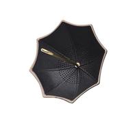 Infuseur à thé en porcelaine en forme de parapluie avec poignée en cuivre | Filtre à thé élégant en céramique en forme de parapluie pour cérémonie du thé, filtre à feuilles mobiles, avec trous fins