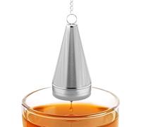Infuseur à thé | Filtre à mailles fines en acier inoxydable - Infuseurs À Thé Coniques | Pour Le Voyage, La Maison, Au Bureau, L'De Café, Avec Une Bouilloire, Une Tasse Et