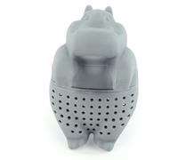 Infuseur à Thé Hippopotame Filtre Réutilisable, en Silicone pour Mugs | Design Cartoon Original, Nettoyage Facile, Cuisine et Infusion Quotidienne, Accessoire pour Amateurs de Thé