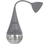 Infuseur à thé INFUSION EGG 16 cm, gris, acier inoxydable, Viva Scandinavia