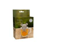 Winkee – Infuseur à thé Koala – Silicone mignon pour thé en vrac – Gris anthracite