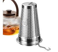 Infuseur à Thé Passoire De Forme Conique Portative En Acier Inoxydable | Passe-thé en vrac Pour Soupe, Café, Saké, Boisson, Cocktail, Maison, Cuisine, Bureau, Poste de Travail,