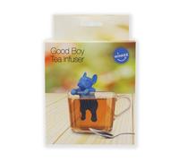 Winkee Infuseur à Thé Animal Mignon en Silicone - Boule à Thé Réutilisable pour Thé en Vrac, Rooibos, Noir et Vert - Idéal pour Tasses, Théières et Mugs (Good Boy)