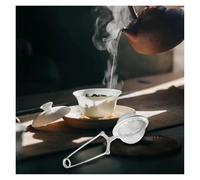 Infuseur Thé Cuillère à thé en acier inoxydable avec filtre et boule, feuilles herbes, poignée pour infuser du thé(10PCS)
