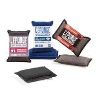 INGA - 6 Éponges Lavables: 2 Grattante + 2 Salle de Bain + 2 Poêle Plaque
