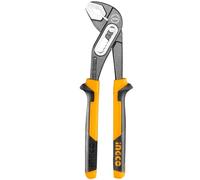 INGCO Pince Serre-Tube 250mm - Ouverture 40mm - Acier- Poignée Bicolore