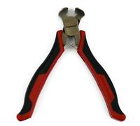 INGDAUM® Mini-pinces - Coupe-frontale, tenaille, pince à bec droit & coudé, pince coupante, pince plate longue - Acier carbone forgé, 55-65 HRC (Pinces coupantes polies)