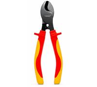 ingdaum® Pince Coupante 6" VDE pour Électricien | Isolée 1000 V, Testée VDE, Certifiée GS selon DIN EN IEC 60900, Acier Chrome-Vanadium, Poignées Ergonomiques Bi-Matière