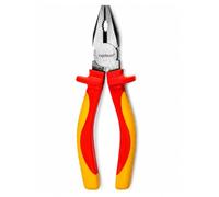INGDAUM® Pince universelle 6", isolée contre 1000 V pour couper proprement et en toute sécurité tous les fils, veines et câbles (Pince universelle 6")