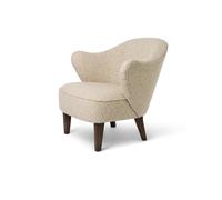 Ingeborg Fauteuil Chêne Teint Foncé/Boutons Végétaux/0001 Beige