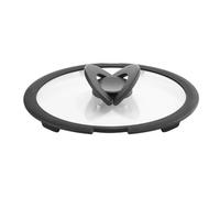 Lagostina Couvercle en verre Ingenio pour induction Noir/Transparent 20 cm