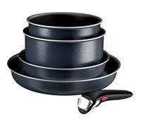 Ingenio Enjoy Batterie Cuisine 5 Pièces, Poêles Et Casseroles Légères, Technologie Light Tech, Poignée Amovible