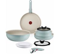 Ingenio Serenity Batterie Cuisine 11 Pièces, Induction, Revêtement Antiadhésif, Empilable, Poignée Amovible