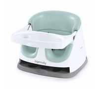 Ingenuity 2 en 1 Rehausseur de chaise, Rehausseur de chaise pour bébé & siège pour jeune enfant avec plateau amovible, repas & alimentation Siège pour jeune enfant, (menthe)