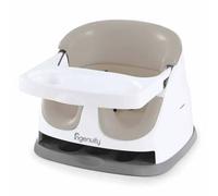 Ingenuity Réhausseur De Chaise Bébé Enfant De 6 Mois À 3 Ans, Base 2 En 1 Cachemire, Plateau Amovible, Rangement Et Nettoyage Facile Blanc