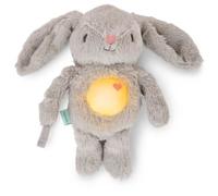 INGENUITY Veilleuse bébé, Doudou lapin, cadeau bébé, peluche Sylvie, réponds au pleurs de bébé, musicale, lumineux, attache tétine