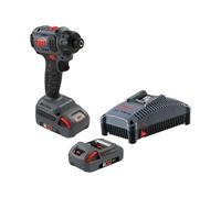 Ingersoll Rand D3411-K22-EU Visseuse Compacte Sans Fil 20V 1/4" Hex avec 2 Batteries, 50 Nm, Mandrin Rapide, Poignée Pistolet