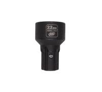 Ingersoll-Rand DXS2 Douille à choc, 22mm métrique standard, acier au chrome-molybdène