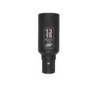 Ingersoll-Rand DXS2 Douille à choc profonde, 13/16 Inch SAE, acier au chrome-molybdène
