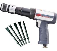 Ingersoll Rand Kit Marteau Pneumatique 119MAXHK, Marteau Hexagonal à Fût Long et avec Mallette, avec 5 Burins et Coffret
