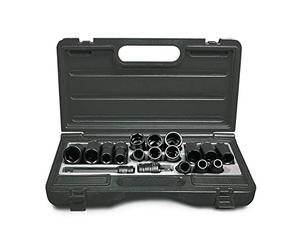 Ingersoll Rand SK4M14LN - 1/2" Jeu de Douilles Universelles à Entraînement Métrique (14 pièces)), Kit de Douilles Longues pour l'Automobile