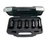 Ingersoll Rand SK4M5LN, Douille à choc métrique longue 1/2 », jeu de 5 pièces, applications à couple élevé, performance supérieure et durabilité