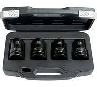 Ingersoll Rand, SK8M4LN, 1 » Universal Metric Impact Socket, Set of 4, applications à couple élevé, performance supérieure et durabilité