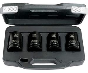 Ingersoll Rand, SK8M4LN, 1 » Universal Metric Impact Socket, Set of 4, applications à couple élevé, performance supérieure et durabilité