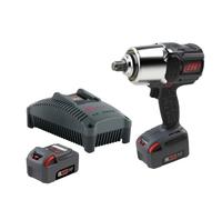 Ingersoll-Rand W8171-K2-EU hocs sans fil 3,4 20V Kit de 2 batteries, 2710 Nm, Bague de friction à trou traversant, Pistolet