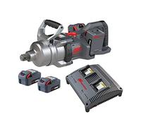 Ingersoll-Rand W9491-K4E-EU - 1" 20V Cle a Choc Sans Fil avec Enclume Courte, Kit hoc avec 4 Batteries Li-Ion de 5,0 Ah et Chargeur Double