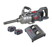 Ingersoll-Rand W9691-K2E-EU - 1" 20V Cle a Choc Electrique Puissante Sans Fil, avec Enclume Longue, Kit avec 2 Batteries Li-Ion et Chargeur Double