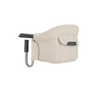 Inglesina Fast, Siège de table pliable, Beige (Desert Beige), Facile à transporter, Lavable, Fixation sûre, Jusqu'à 15 kg, 35 x 27 x 42 cm
