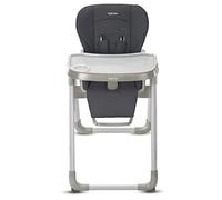 Inglesina My Time Chaise Haute, Pepper, Inclinable de la Naissance à 36 Mois, Pliable, Design Moderne, Confort et Hygiène Maximaux