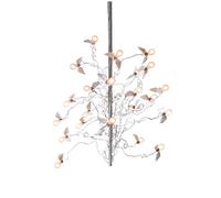Ingo Maurer Birds Birds Birds LED Kronleuchter, longueur standard 190 cm, câbles transparents