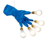 Ingo Maurer Luzy Take Five Pendelleuchte, bleu