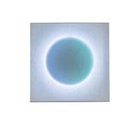 Ingo Maurer MoodMoon 75 Applique Murale Blanc/ Bleu