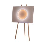Ingo Maurer Moodmoon Framed Stehleuchte, blanc, avec trépied