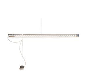 Ingo Maurer Tubular Balance Pendelleuchte, rouge