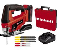 inhell Scie sauteuse sans fil TC-JS 18 Li Kit - Power X-Change -EINHELL - avec 1 batterie 18V 2,5Ah et Chargeur - 4321228