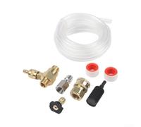 Injecteur Avalant Laiton 3/8" pour Nettoyeur Haute Pression | Raccord barbelé étanche, pour zéro fuite de détergent, optimise le processus de nettoyage, compatible 3000 PSI