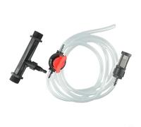 Injecteur d'engrais Venturi efficace de 1,9 cm pour irrigation de jardin, ensemble de tubes d'eau avec filtre, dispositif de dosage compact pour la livraison de nutriments des plantes, solide