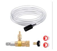 Injecteur en aval pour nettoyeur haute pression 3/8" Connexion rapide pour nettoyeur haute pression savon détergent siphon outil de nettoyage