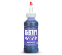 Ink Jet Recharge d'encre pour pochoir compatible avec imprimante Stencils (violet, flacon de 118 ml)