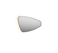 INK SP22 miroir - forme organique - 100 x 60 cm - version droite - Inox brossé 8409213